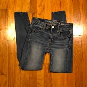 American eagle jeans size 0